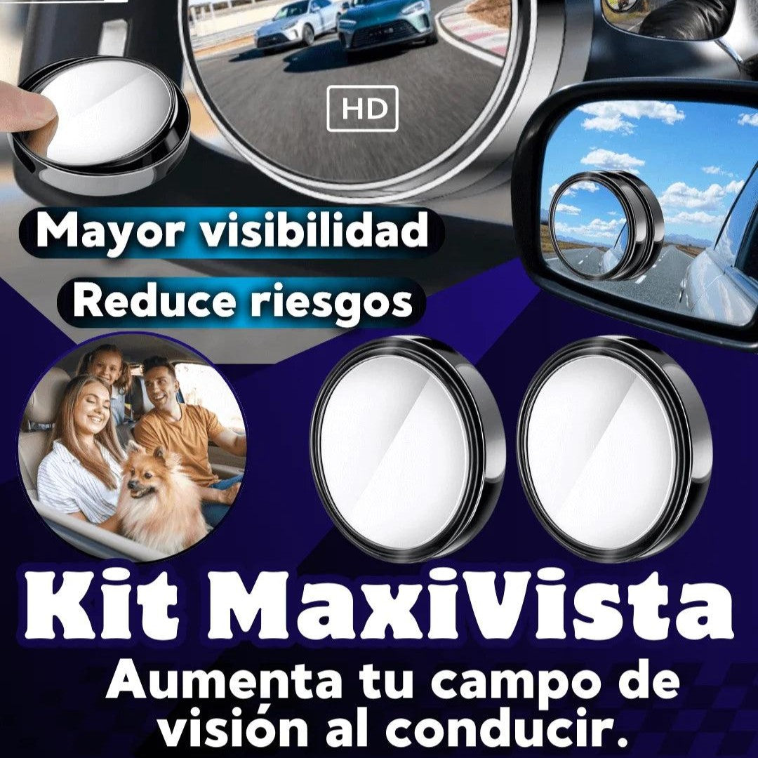 Maxivista Duo Espejos 360° - Envío gratis + Pago al recibir