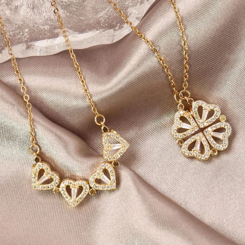 Collar Amor y Fortuna - Baño en Oro 18k 🍀❤️🔥