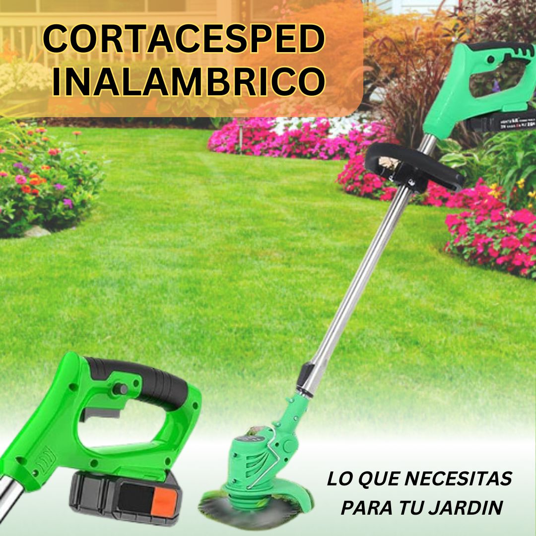 Cortadora de Césped Inalámbrica + 1 BATERÍA - Potencia y Precisión Sin Cables