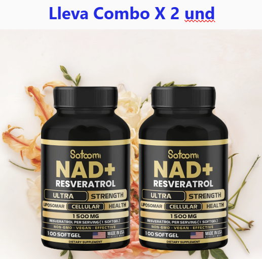 NAD+RESVERATROL ANTIENVEJECIMINETO