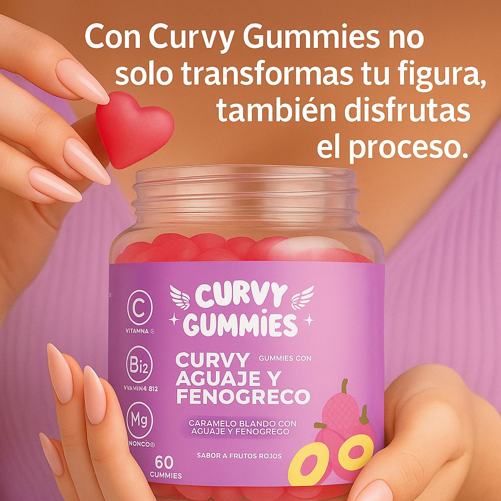Curvy Gummies - Envío gratis + Pago al recibir