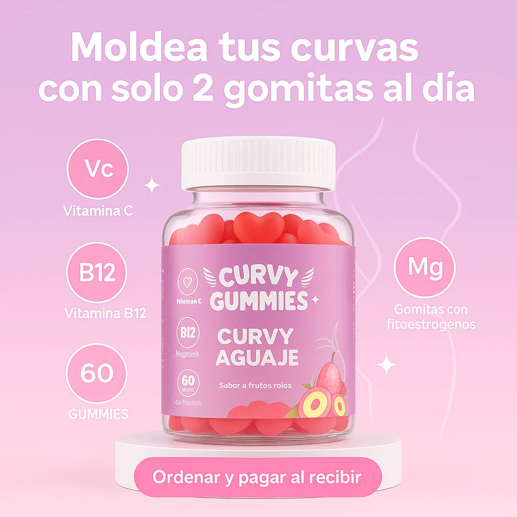 Curvy Gummies - Envío gratis + Pago al recibir