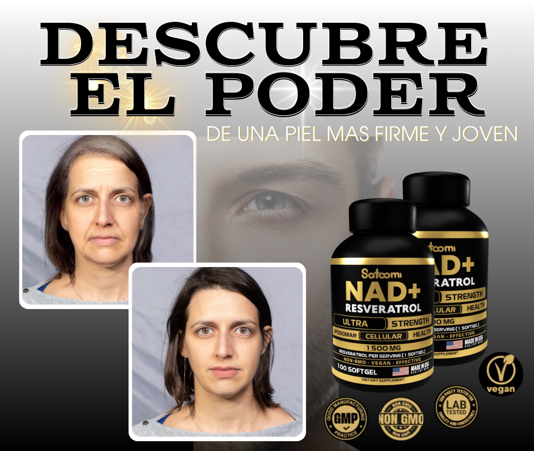 NAD+RESVERATROL ANTIENVEJECIMINETO