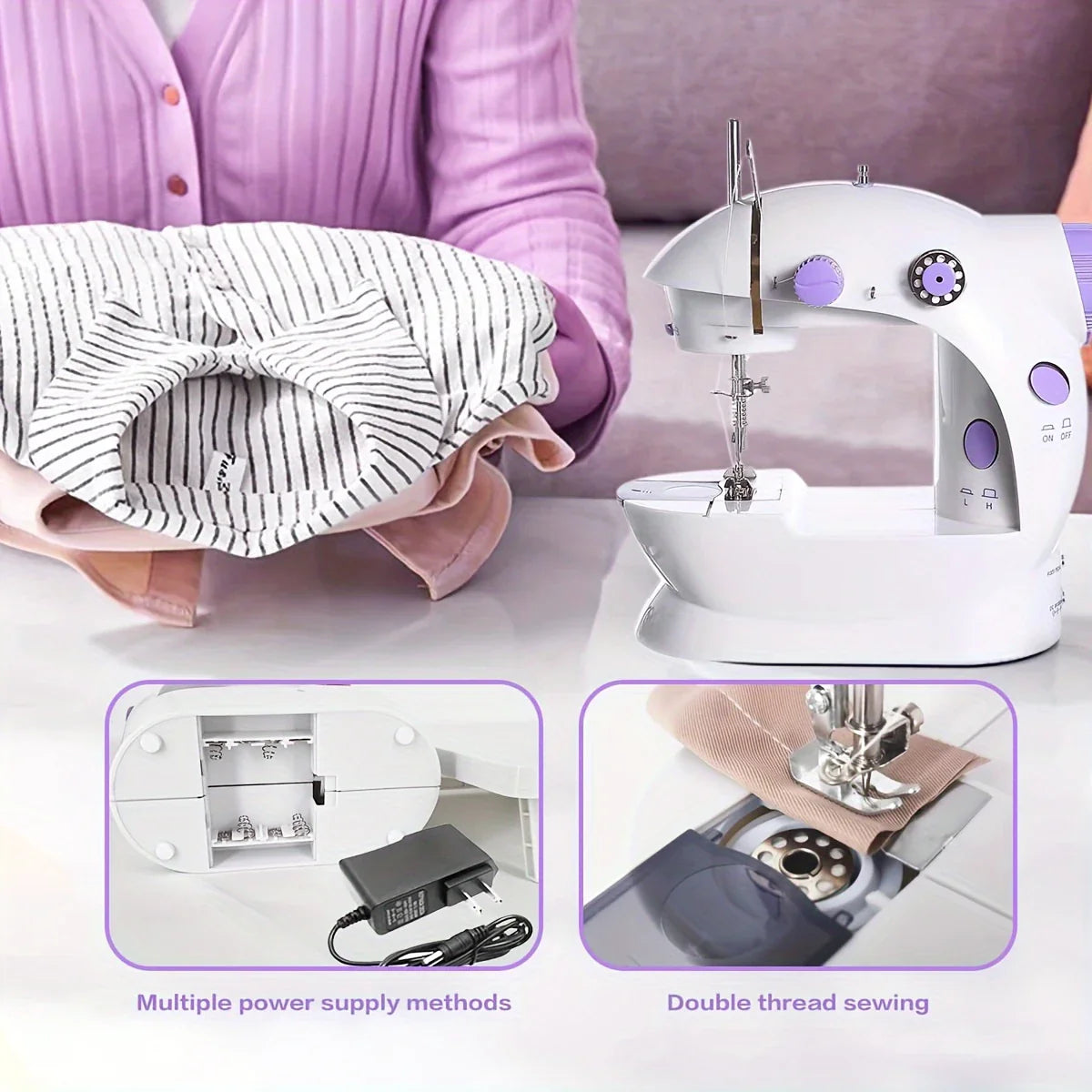 MAQUINA DE COSER PARA EL HOGAR (MINIMASTER) - 50% DESCUENTO HOY