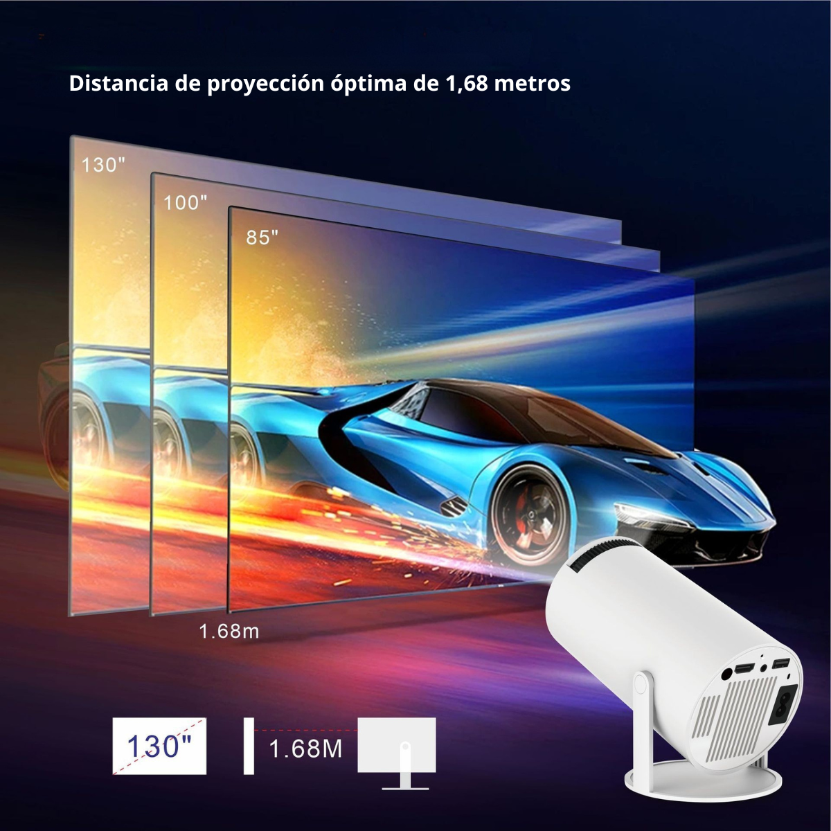 CineMax - Proyector Full HD - 50% DESCUENTO HOY