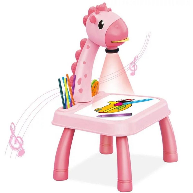 Mesa Infantil con Proyector LED y Reguladores - 50% DESCUENTO HOY