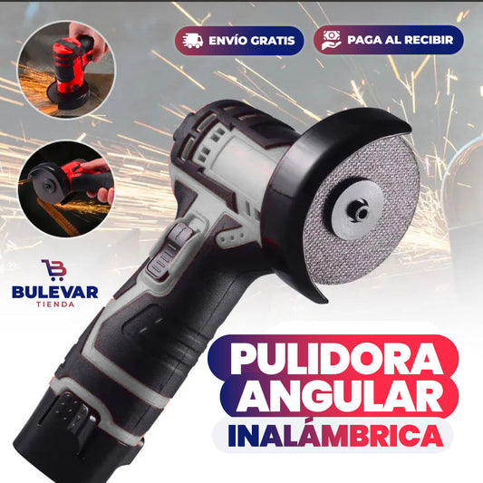 PULIDORA, CORTADORA, AMOLADORA INALÁMBRICA + 2 BATERIAS