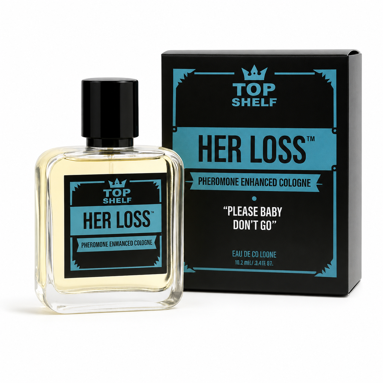 Colonia con Feromonas "Her Loss" por Top Shelf – Atracción Irresistible