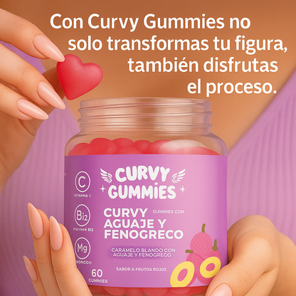 Curvy Gummies - Envío gratis + Pago al recibir