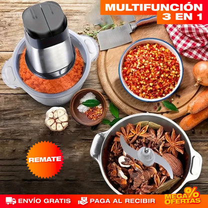 PICADORA ELECTRICA PROCESADOR DE ALIMENTOS