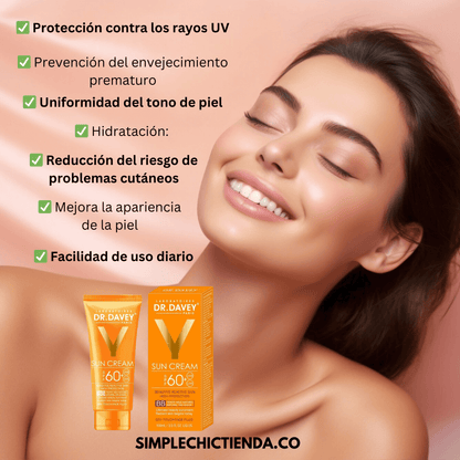 Protector Solar efecto Base DR.DAVEY 🤩 Аntі-Еnvејесіmіеntо [ÚLTIMAS UNIDADES] (TK)