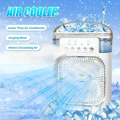 Ventilador Portátil Con Humidificador - 50% DESCUENTO HOY