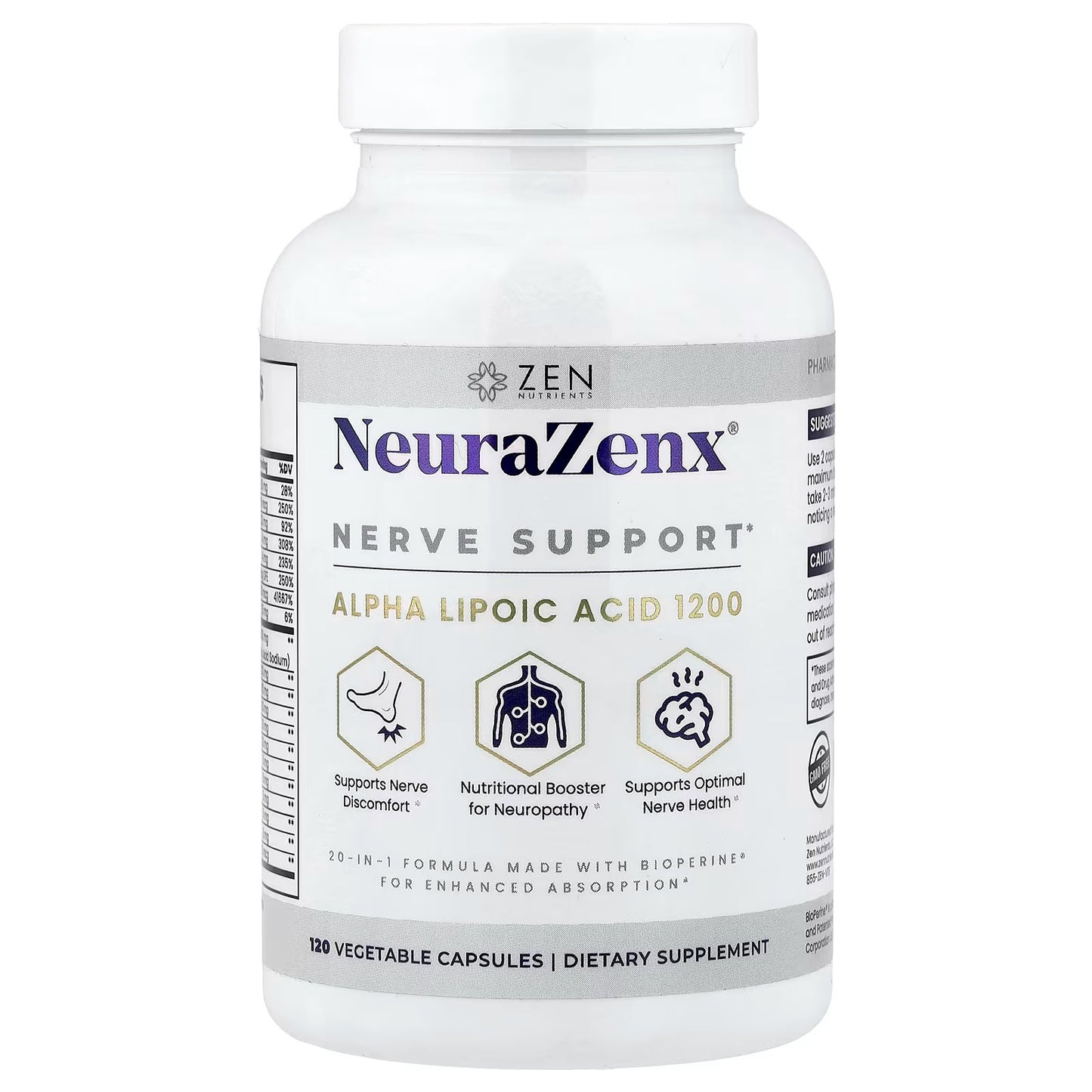 NeuraZenx Alpha Lipoic Acid