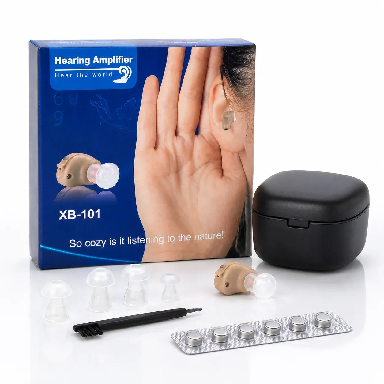Amplificador Auditivo Invisible XB-101 | Alta Definición y Confort Premium