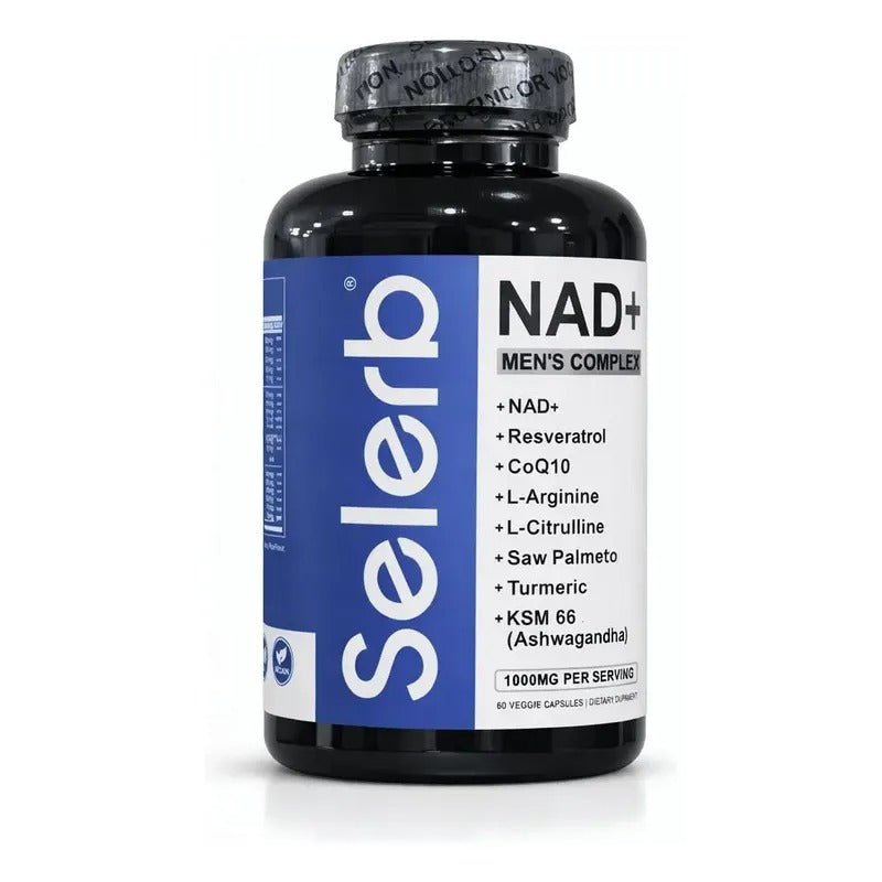 Selerb NAD+ Complejo para Hombre: Recupera tu Vitalidad Juvenil
