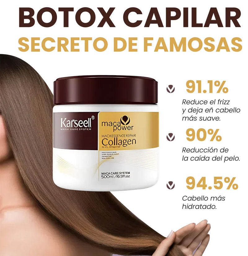 Karseell™ Mascarilla Capilar de Colágeno - Grande (500ML)