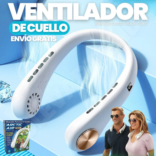 VENTILADOR DE CUELLO PORTÁTIL - 50% DESCUENTO HOY