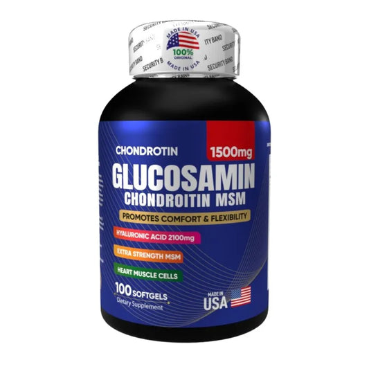 Glucosamin + Chondroitin 1500 mg + Ácido Hialurónico
