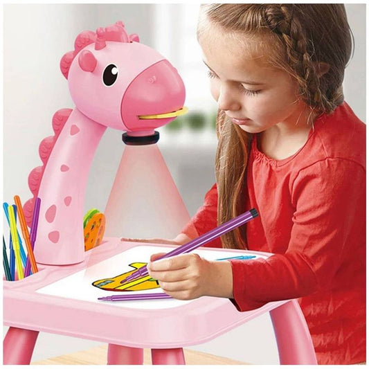 Mesa Infantil con Proyector LED y Reguladores - 50% DESCUENTO HOY